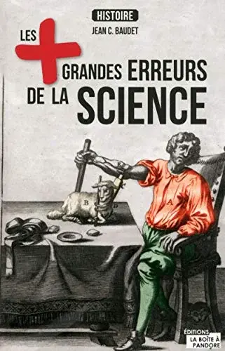 Couverture : Les plus grandes erreurs de la science