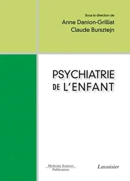 Couverture : Psychiatrie de l'enfant