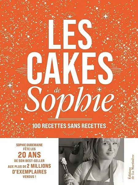 Couverture : Les Cakes de Sophie: 20 ans