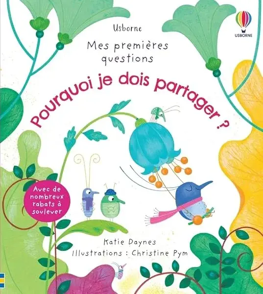 Couverture : Pourquoi je dois partager ?: Mes premières questions