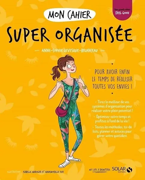 Couverture : Mon cahier Super organisée new