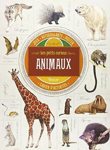 Couverture : ANIMAUX CAHIER D ACTIVITES