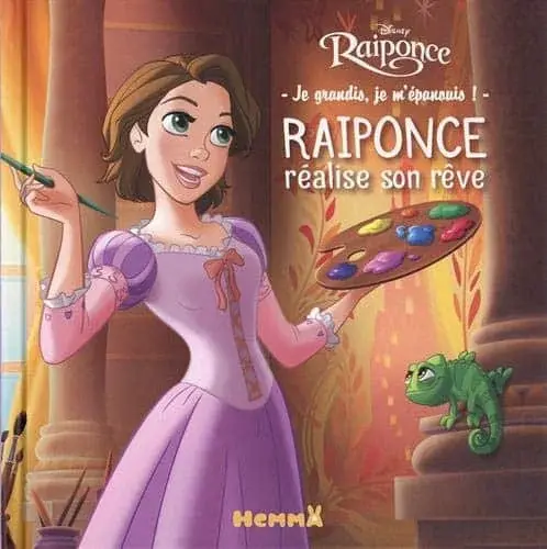 Couverture : Disney Raiponce: Je grandis, je m'épanouis !: Raiponce réalise son rêve: Lecture album enfant: Dès 4 ans
