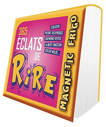 Couverture : Magnétqiue frigo 365 éclats de rire 2022
