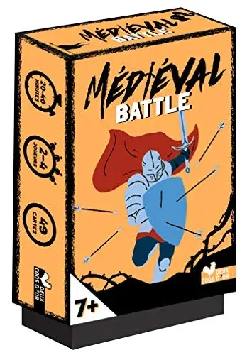 Couverture : Medieval Battle: jeu de cartes