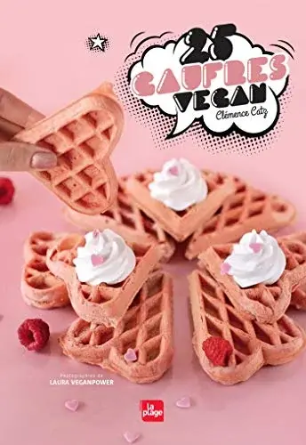 Couverture : 25 Gaufres vegan