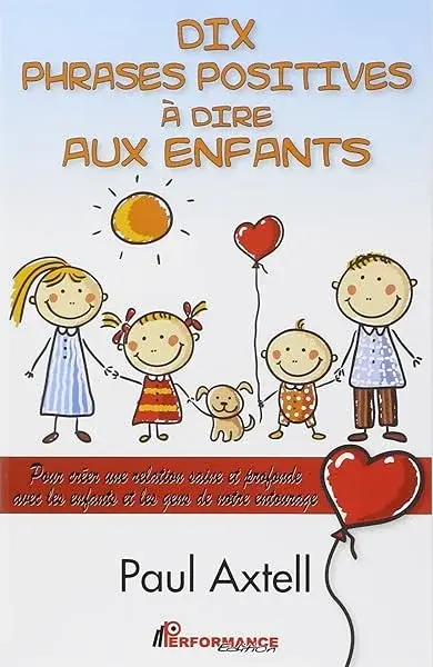 Couverture : 10 phrases positives à dire aux enfants