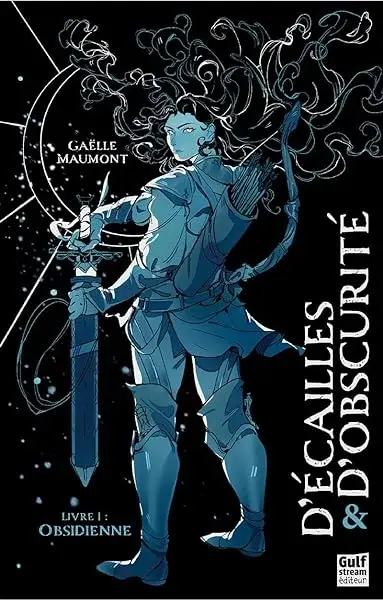 Couverture : D'Écailles et d'obscurité: Livre 1 Obsidienne