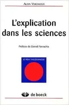 Couverture : L’explication dans les sciences