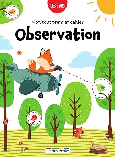 Couverture : Mon tout premier cahier : Observation