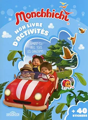 Couverture : Monchhichi: Mon livre d'activités