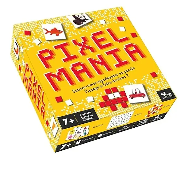 Couverture : Pixelmania: boite avec accessoires