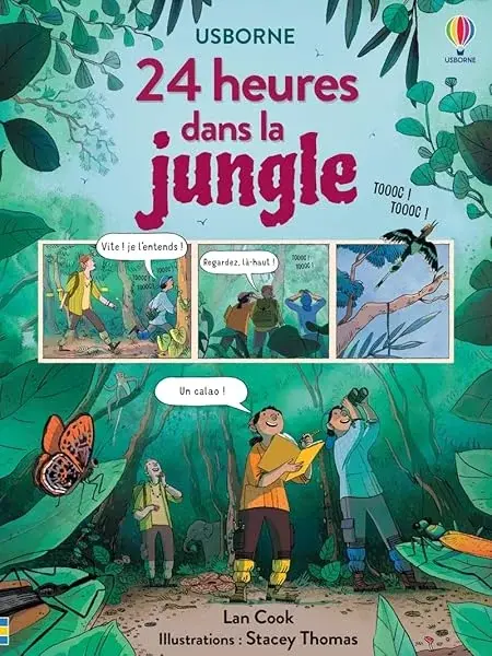 Couverture : 24 heures dans la jungle