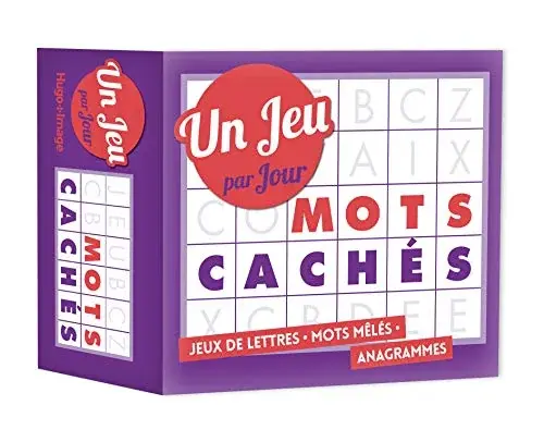 Couverture : Un Jeu de mots cachés par jour 2019