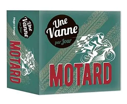 Couverture : Une vanne par jour 2021: Motard