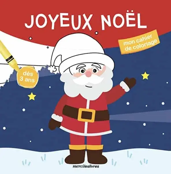 Couverture : Joyeux Noël: 17 coloriages pour s'amuser et apprendre !