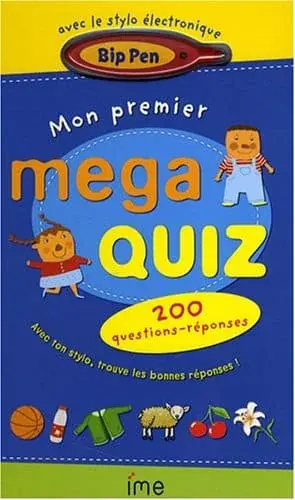 Couverture : Mon premier mega quiz: 200 questions-réponses