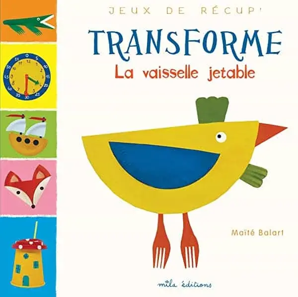 Couverture : Transforme la vaisselle jetable