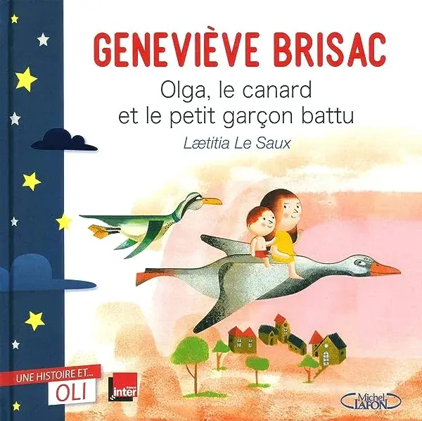 Couverture : OLI: Olga, le canard et le petit garçon battu