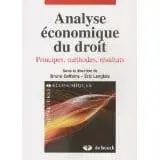 Couverture : Analyse économique du droit: Principes, méthodes, résultats
