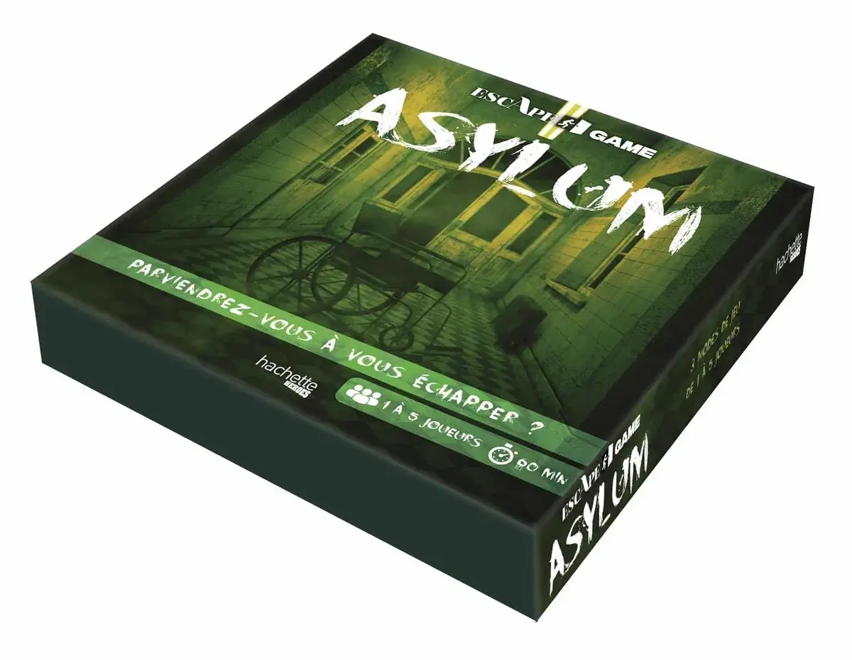 Couverture : Escape Game asylum