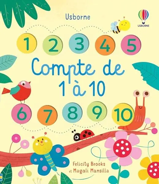Couverture : Compte de 1 à 10