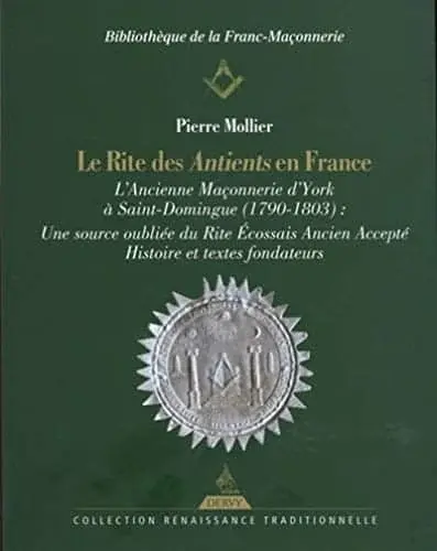 Couverture : Le rite des Antients en France