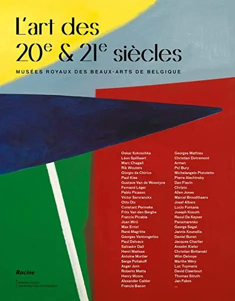 Couverture : L'art des 20e et 21e siècles