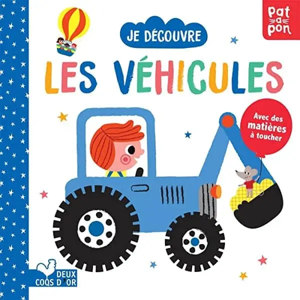 Couverture : Je découvre les véhicules