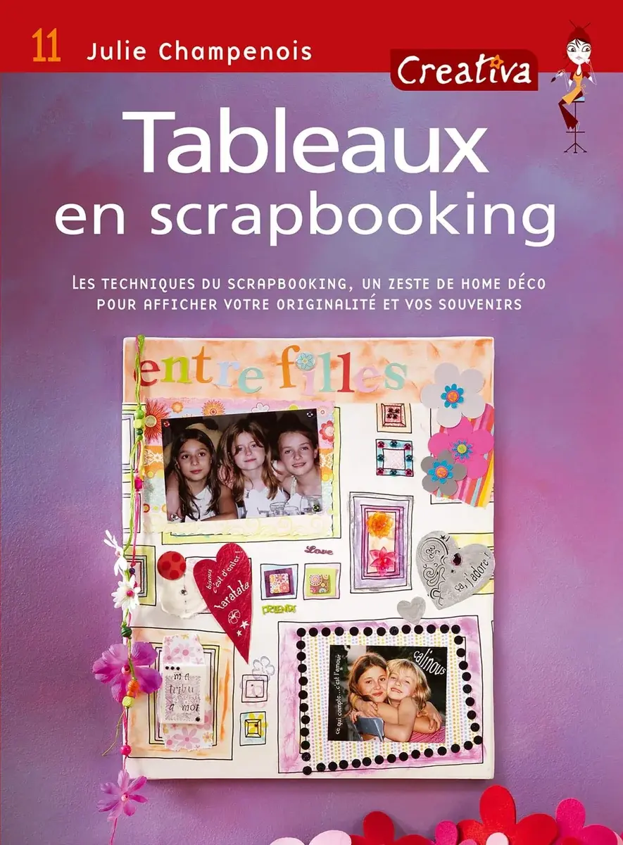 Couverture : Tableaux en scrapbooking