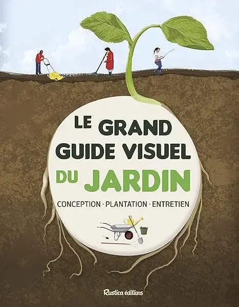 Couverture : Le grand guide visuel du jardin: Conception: Plantation: Entretien