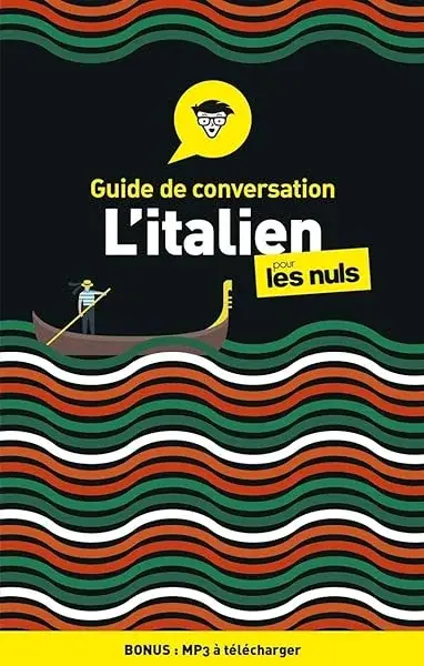 Couverture : Guide de conversation Italien pour les Nuls, 4e édition