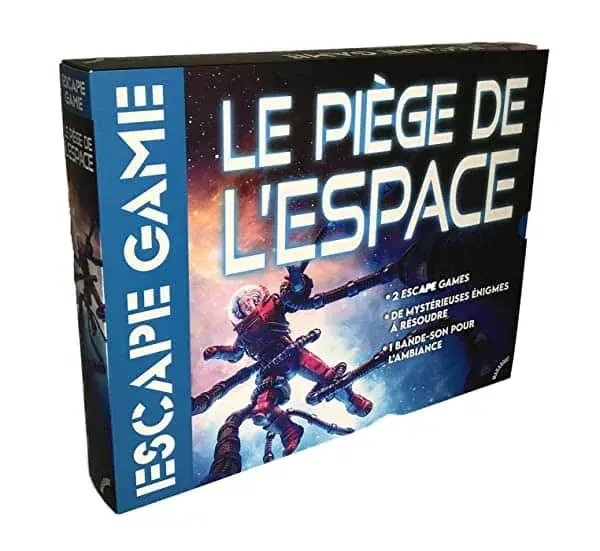 Couverture : Boîte de jeu Escape game : Le piège de l'espace