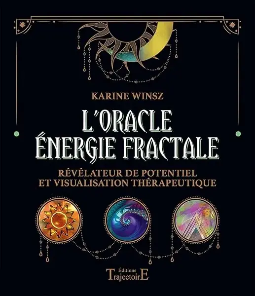 Couverture : L'Oracle Energie Fractale: Révélateur de potentiel et visualisation thérapeutique: Coffret