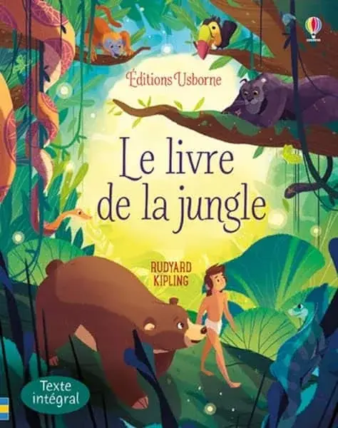 Couverture : Le livre de la jungle