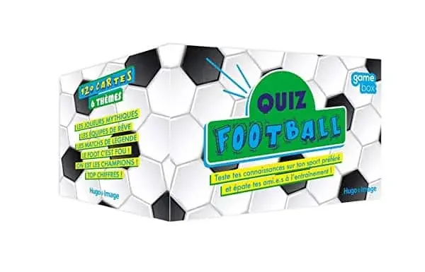 Couverture : Hugo Image Game Box Quiz Football