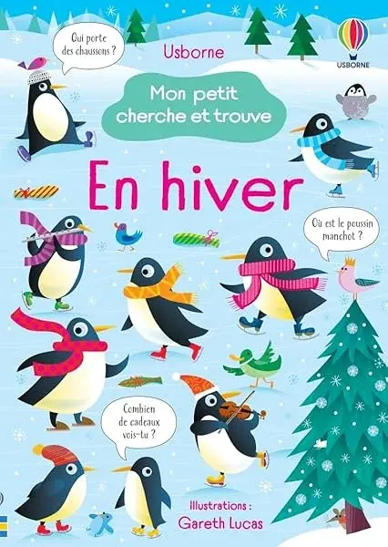 Couverture : En hiver: Mon petit cherche et trouve: Dès 4 ans