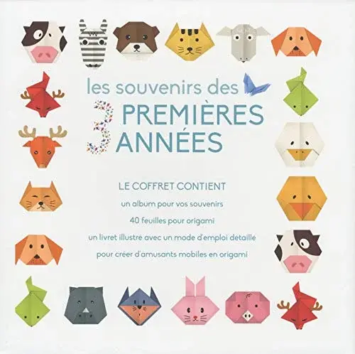 Couverture : Coffret Les souvenirs des premières années (garçon)