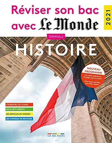Couverture : Réviser son bac avec le Monde : Histoire 2021