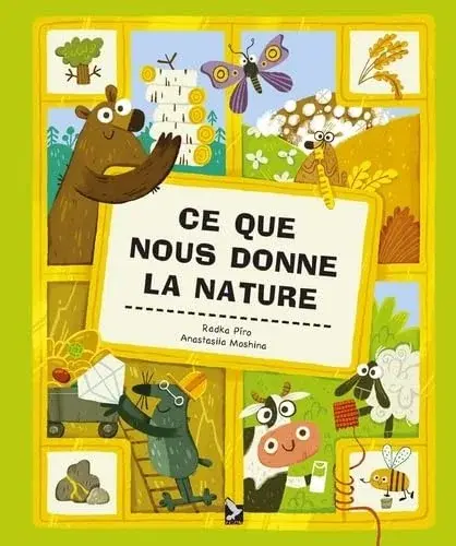 Couverture : Ce que nous donne la nature