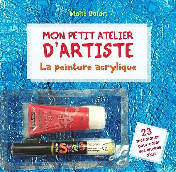 Couverture : Pack La peinture acrylique