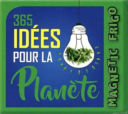 Couverture : Magnetic frigo 365 idées pour la Planète 2021