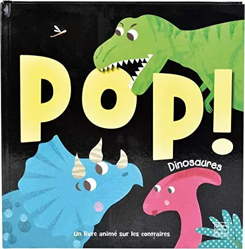Couverture : Pop ! Dinosaures