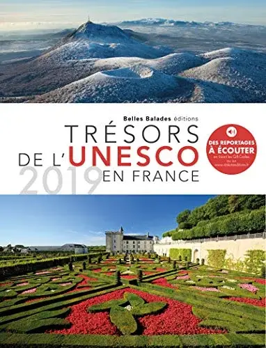 Couverture : Trésors de l'UNESCO en France : le patrimoine 2019