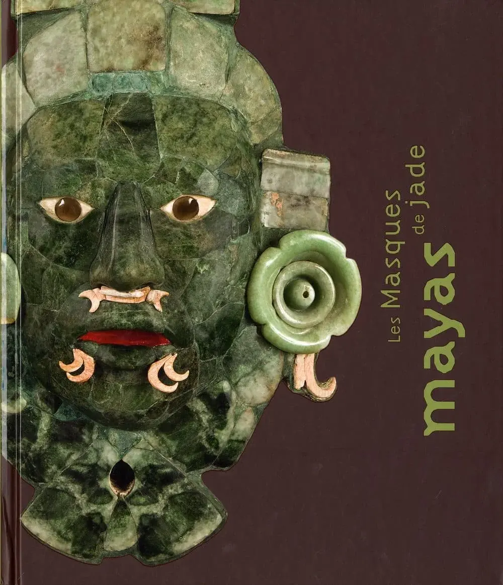 Couverture : Les masques de Jade Mayas