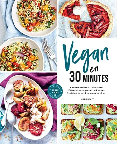 Couverture : Vegan en 30 minutes