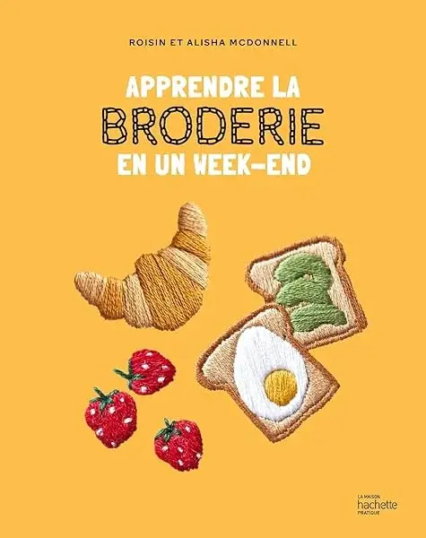 Couverture : La broderie en un week-end