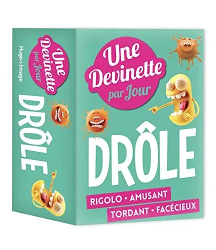 Couverture : Une Devinette par jour Drôle 2019