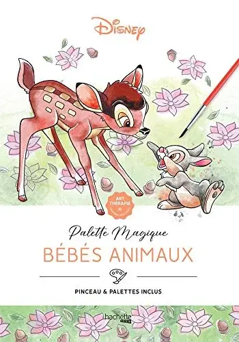 Couverture : Palette magique Bébés animaux Disney