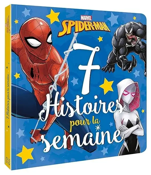 Couverture : SPIDER-MAN: 7 Histoires pour la semaine: Marvel